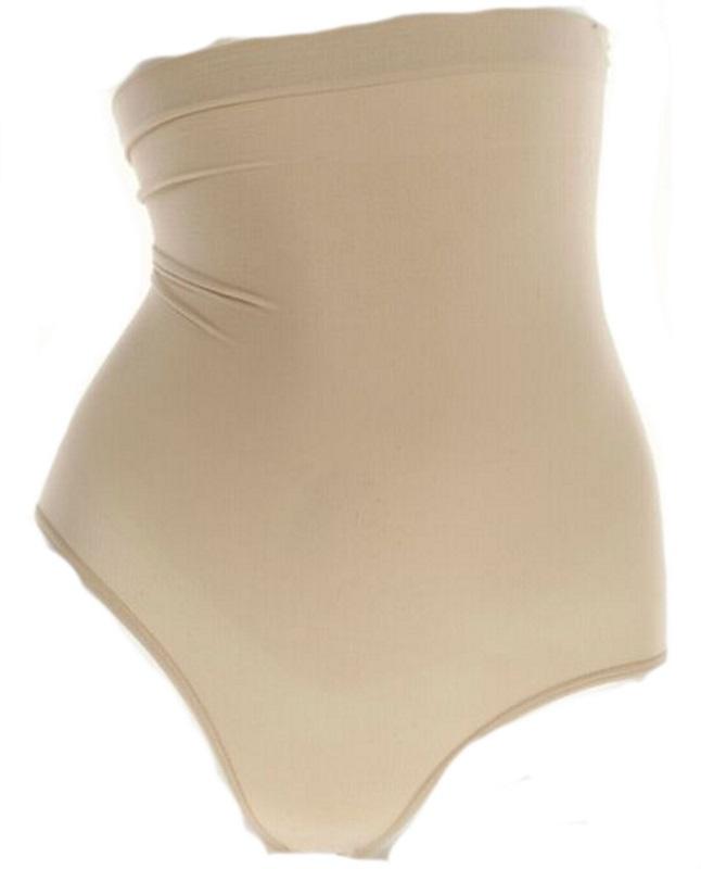 NWOT Spanx L Higher Power 2746 High Waisted Power Panty Beige 130198