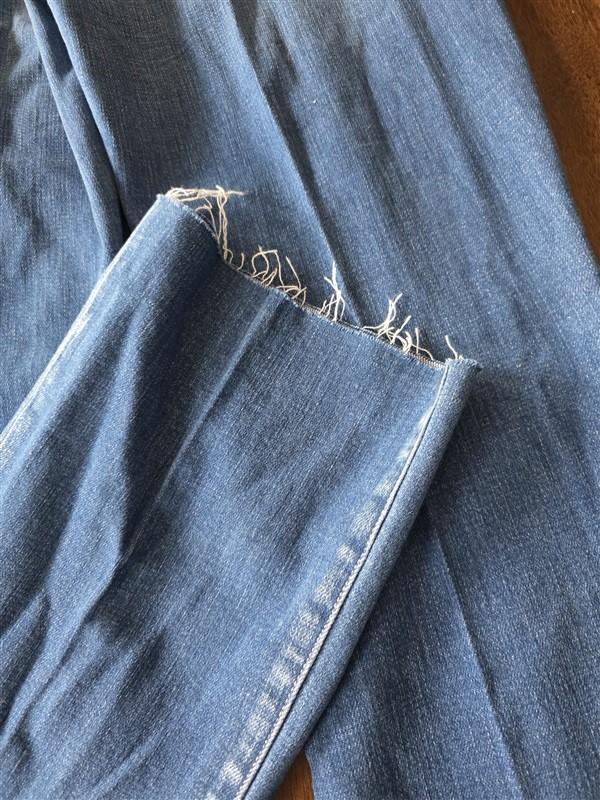 NWOT l'Agence 32 Ruth High Rise Straight Gold Chain Jeans 130220