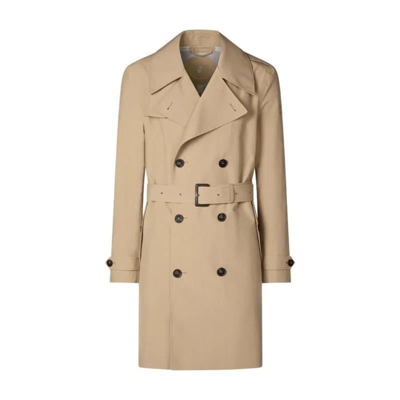 NWOTD Vince L Men's Italian Cotton Double-Breasted Trench Coat 130221