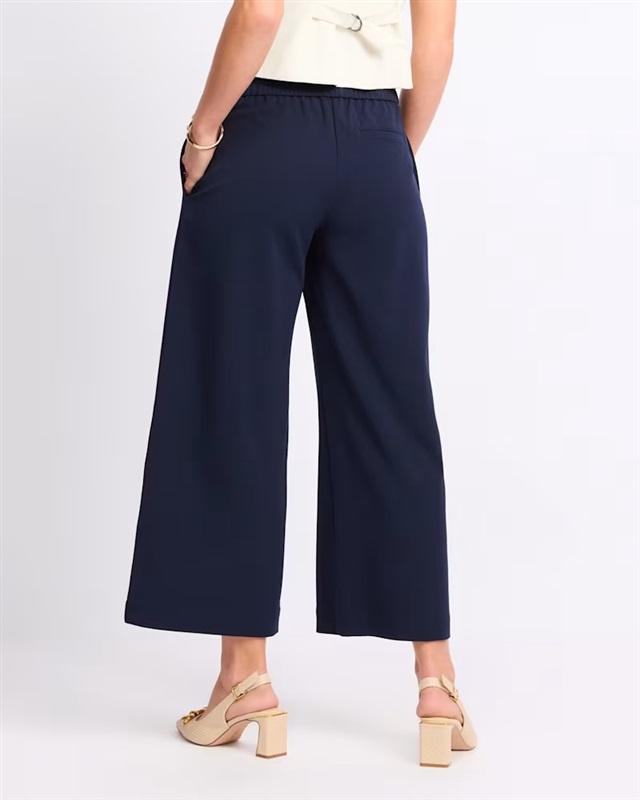 NWT Violets & Roses 18W Hailey Trouser Pockets Pants Black 130242