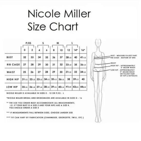 NWOT Nicole Miller Large 6 Way Convertible Deep V Swimsuit Black 130247