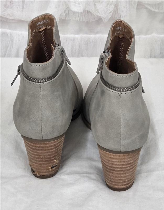 NWOTD Report Cora 6.5 Gray Booties Ankle Boots 130253