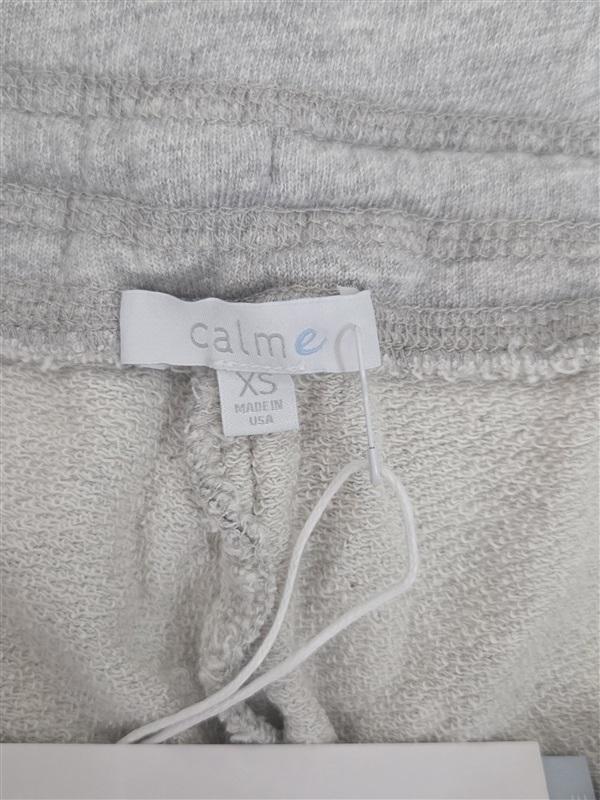 NWT Calme XS Mira Gray Drawstring Sweatpants 130260