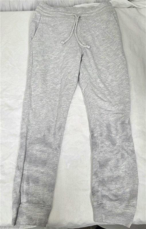 NWT Calme XS Mira Gray Drawstring Sweatpants 130260
