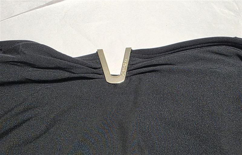NWT Calvin Klein M Bandeau V Neckline Bandeau Tankini Swimsuit 130294