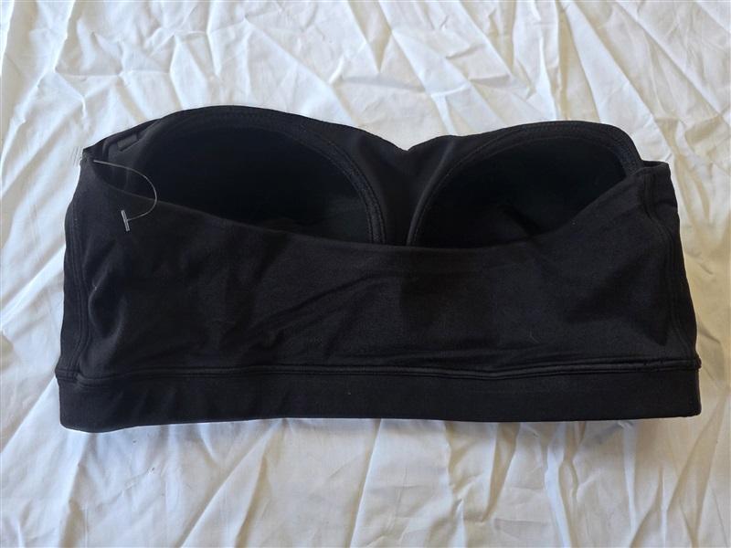 NWOT Maidenform XL 38 Dream Strapless Bandeau Bra 40974 Black 130303