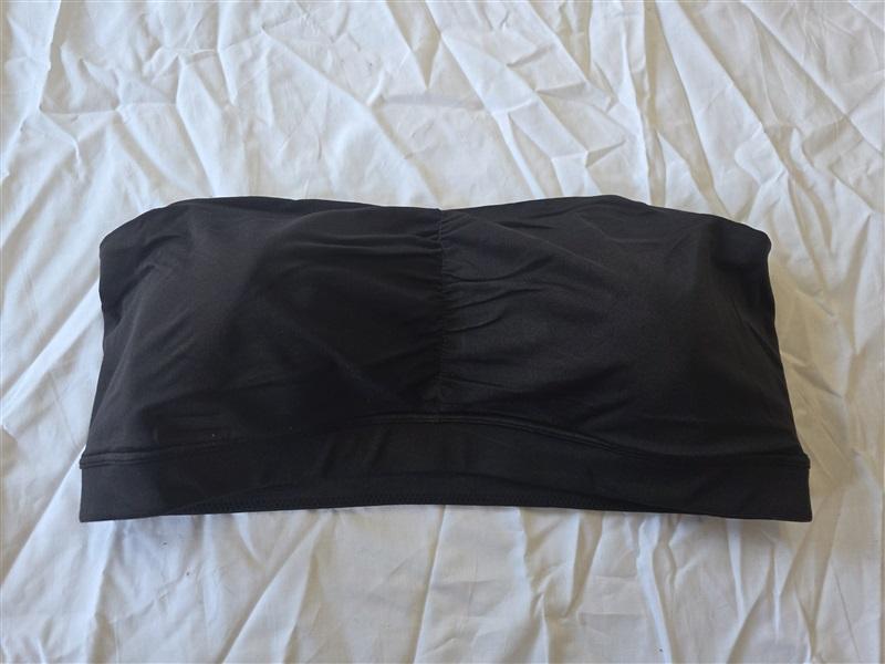 NWOT Maidenform XL 38 Dream Strapless Bandeau Bra 40974 Black 130303