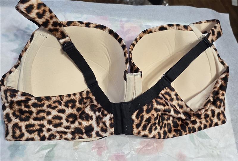 NWOT Soma 38DDD Stunning Support Smooth Full Cover Bra Animal Print 130399