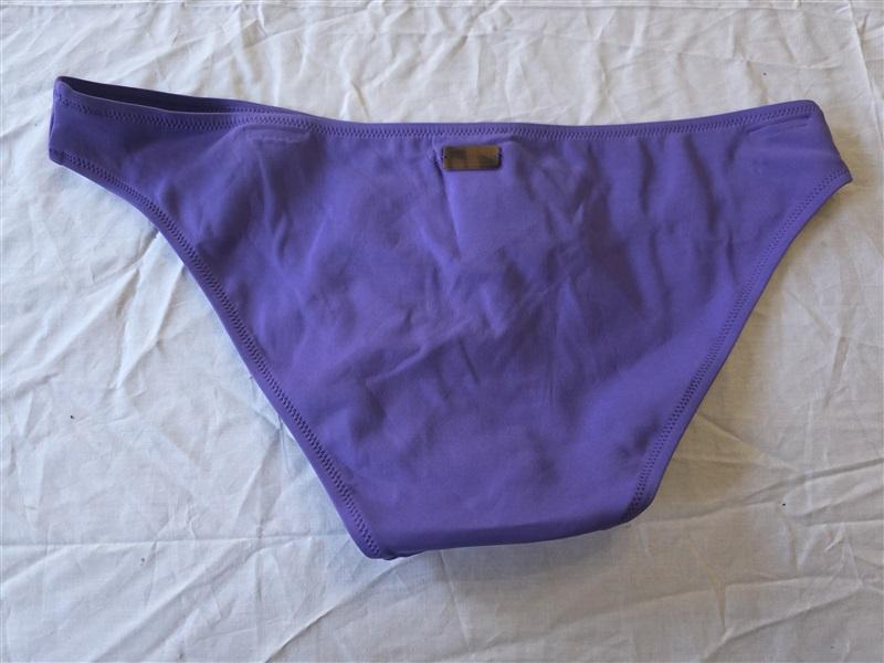 NWT Vilebrequin M Jacinthe Frise Cheeky Bikini Swim Bottom Purple 130405
