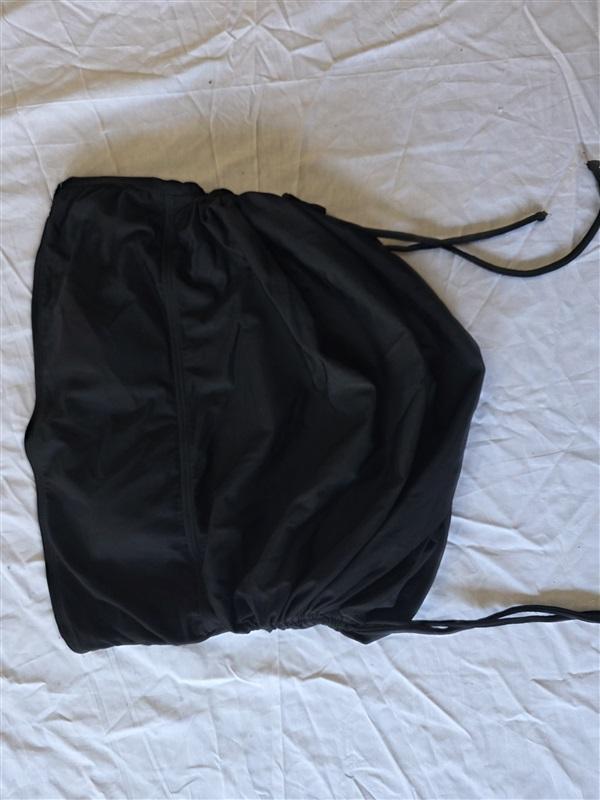 NWOTD Hurley L One & Only Bandini Swim Top Ruched Sides 130411