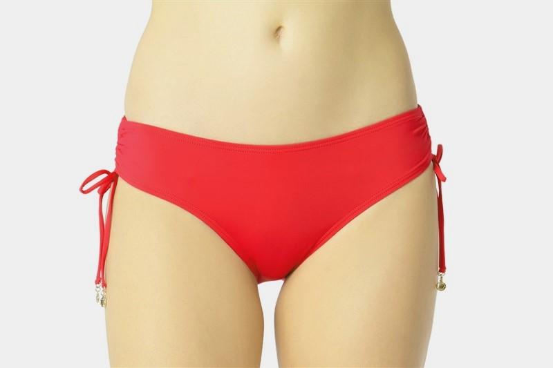 NWT Anne Cole L Coral Live In Color Alex Side Tie Bikini Bottom 130416