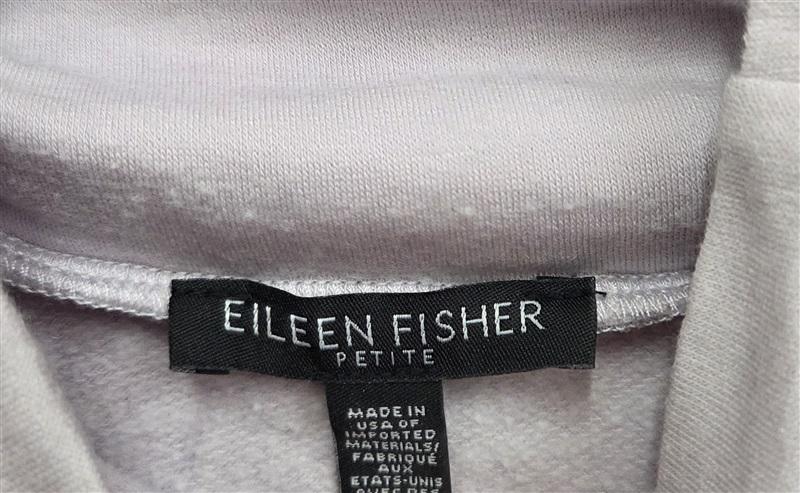 Pre Owned Eileen Fisher Petite L Turtle Neck Sweater Lavender Purple 130467