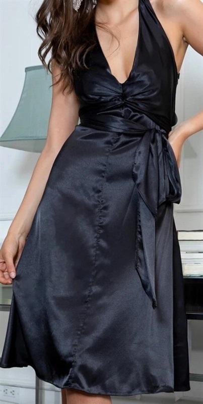 NWOT Anthropologie Bishop & Young M Sloan Cocktail Dress Black 130471