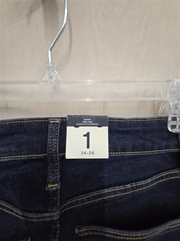 NWT Gap 1 Ace Jeans Skinny High Rise Always Fit Stretch 130480