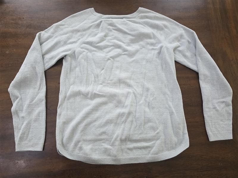 NWOTD Barefoot Dreams S Cozy Chic Ultra Lite Blue Pullover Top 130491