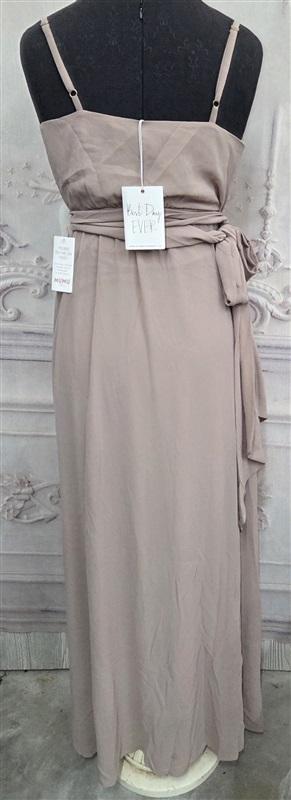 NWT Show Me Your MuMu S Liz Bridesmaid Cocktail Dress Taupe Pink 130492