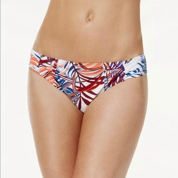 NWT La Blanca Botanical Garden Triangle Top 12 Bikini Bottom 14 Set 130500