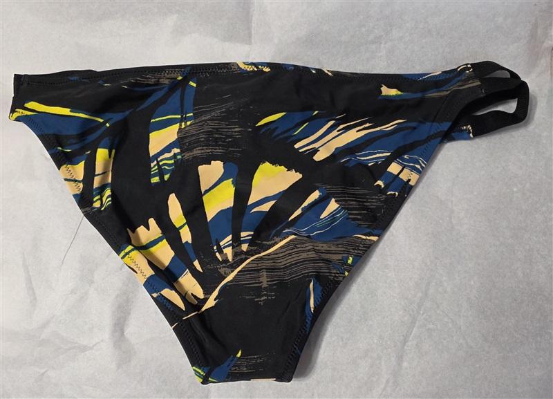 NWT Volcom XL Lost Marbles Palm Strappy Full Bikini Swim Bottoms 130566