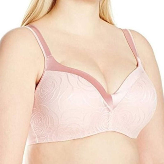 NWOTD Playtex Secrets 36C Bra Full-Figure Underwire Balconette 4823 Pink 130573