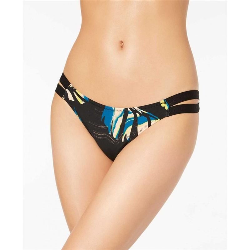 NWT Volcom S Lost Marbles Palm Strappy Full Bikini Swim Bottoms 130576