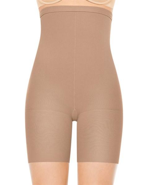 NWOt Spanx Red Hot Sz 5 1842 Super Control High Waist Mid Thigh Firmer 130579