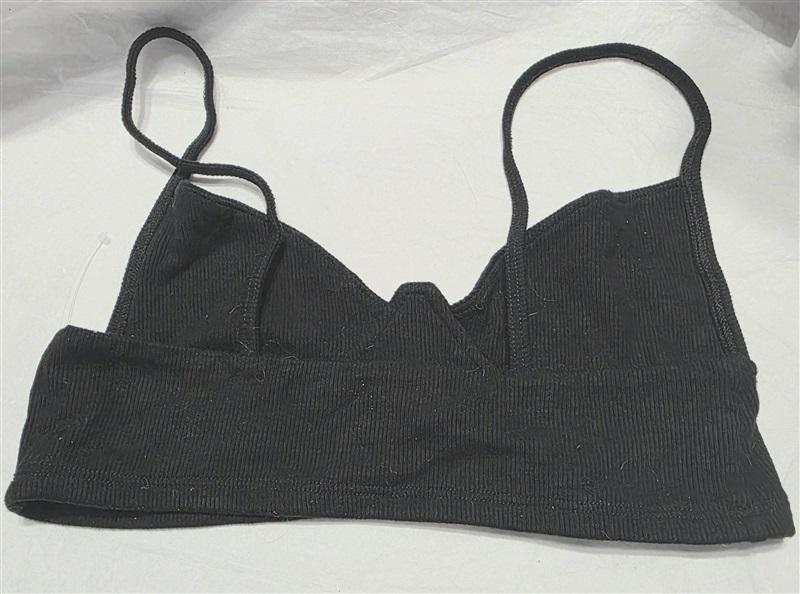 NWOTD Joah Brown S/M Structured Rib Tank Black 130596