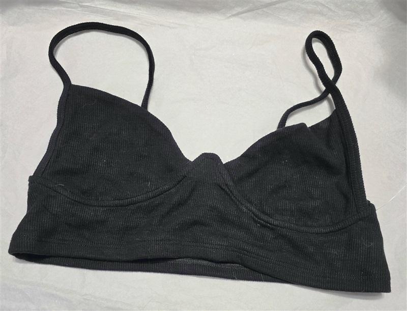 NWOTD Joah Brown S/M Structured Rib Tank Black 130596