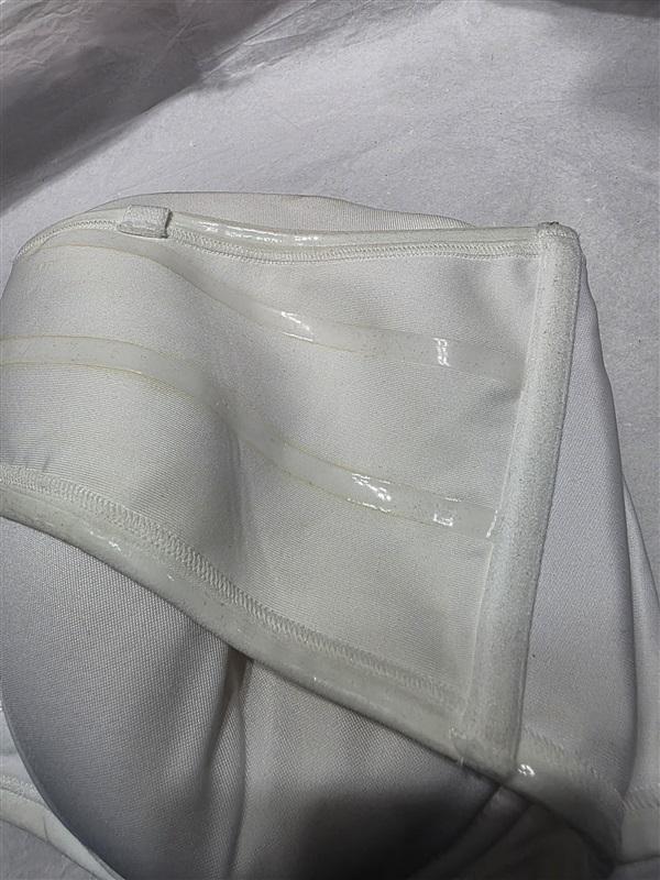 NWD Vanity Fair 44DD Beauty Back Full Figure Strapless Bra 74380 white 130600