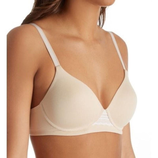 NWOT Hanes Ultimate ComfortFlex Natural Lift 2XL Wirefree Bra HU25 Beige 130603