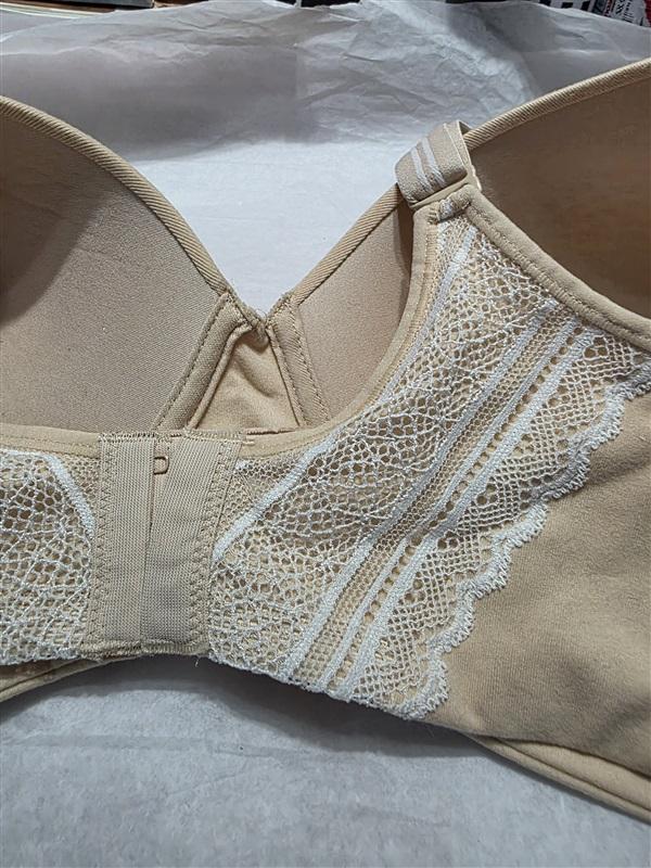 NWOT Hanes Ultimate ComfortFlex Natural Lift 2XL Wirefree Bra HU25 Beige 130603