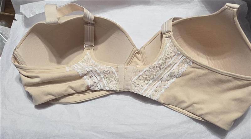 NWOT Hanes Ultimate ComfortFlex Natural Lift 2XL Wirefree Bra HU25 Beige 130603