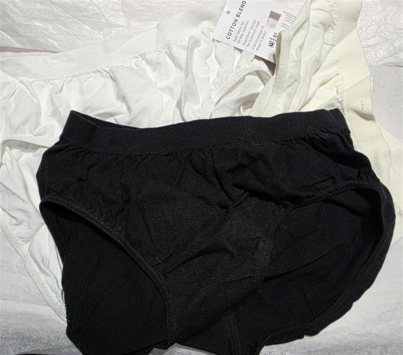 NWT Jockey Sz 5 Elance 100% Cotton 3Pk 3349 Hipster 130612