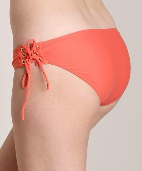 NWT Rachel Pally XS Hanalei Lace Side Bikini Swim Bottom River Blue 130650