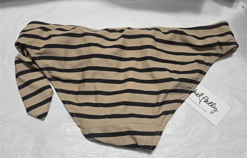NWT Rachel Pally S Sardinia Black Stripe Bikini Swim Bottom 130660