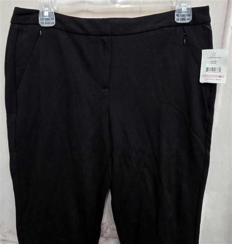 NWT Essentials Sioni 10 Skinny Trouser Pants Black 130685