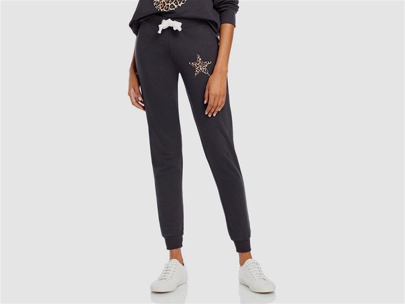 NWT Prince Peter Large Roe Tie Front Jogger Black Animal Star 130699