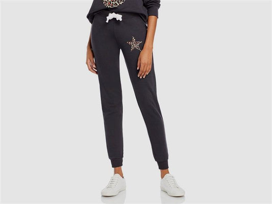 NWT Prince Peter Large Roe Tie Front Jogger Black Animal Star 130699