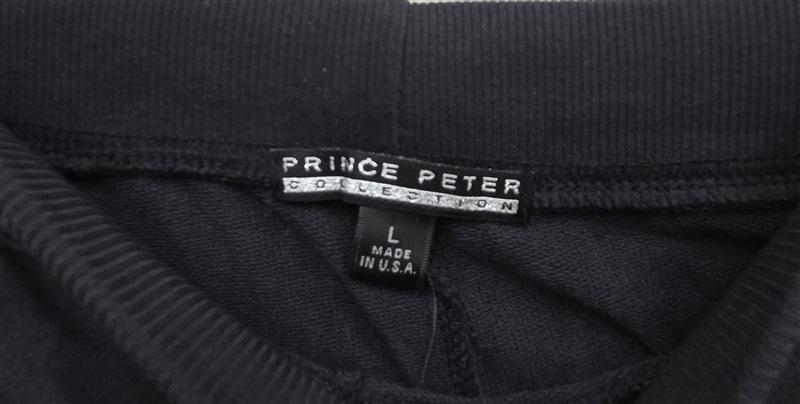 NWT Prince Peter Large Roe Tie Front Jogger Black Animal Star 130699