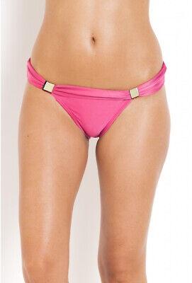 NWT Vix Paula Hermanny M Salar Bia Tube Full Fuchsia Pink Bikini Bottom 130700