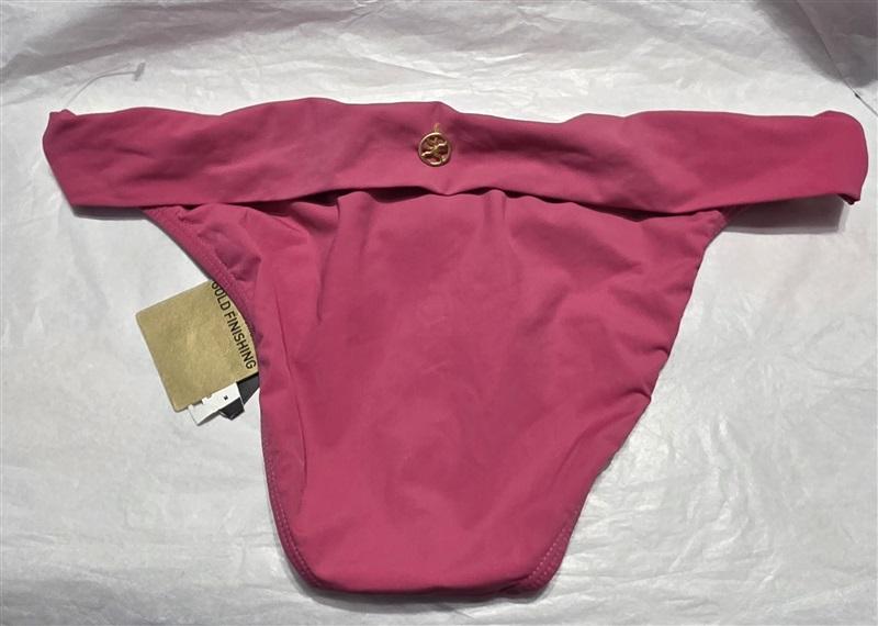 NWT Vix Paula Hermanny M Salar Bia Tube Full Fuchsia Pink Bikini Bottom 130700