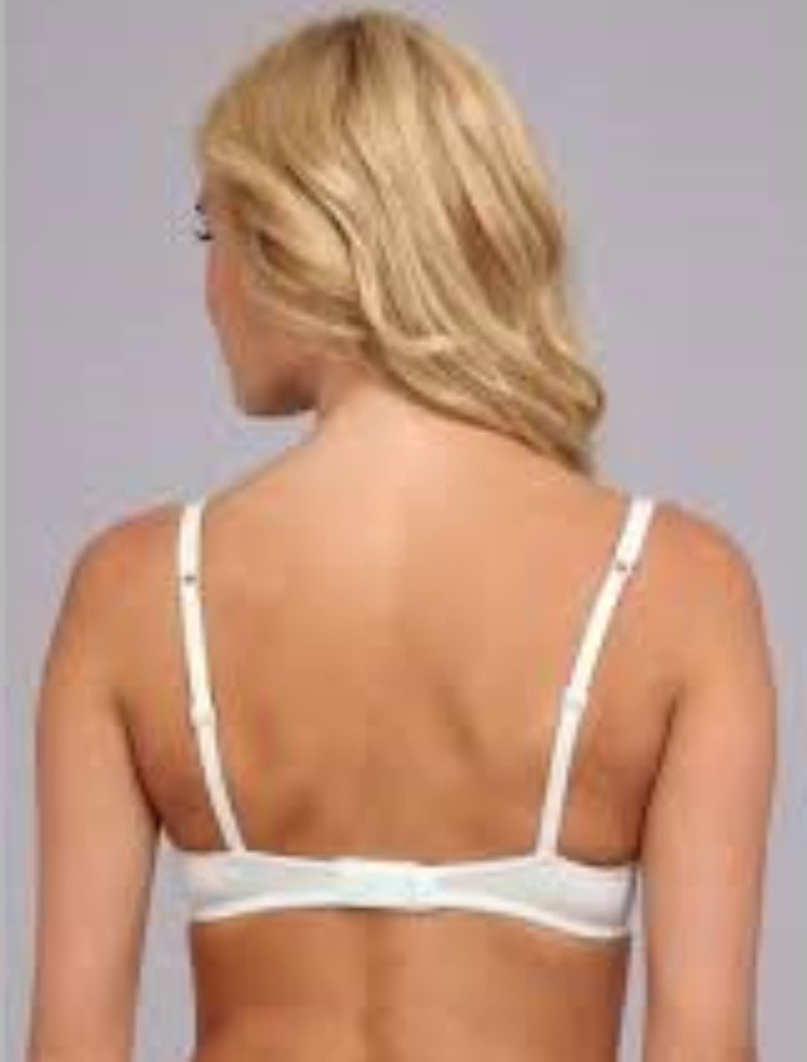 NWTD Calvin Klein 32D CROCHET LACE DEMI BRA F3812 Green 130704