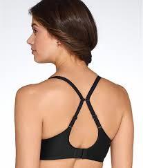 NWT Wacoal 32C Subtle Sensuality Plunge Contour Push Up Bra 853272 Black 130717