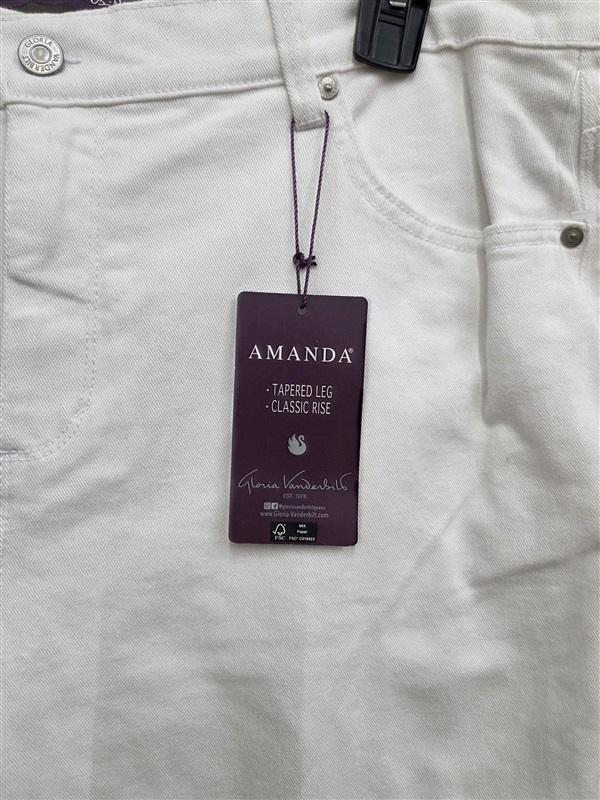 NWT Gloria Vanderbilt 16W Short Amanda Tapered Leg Classic Rise 130721