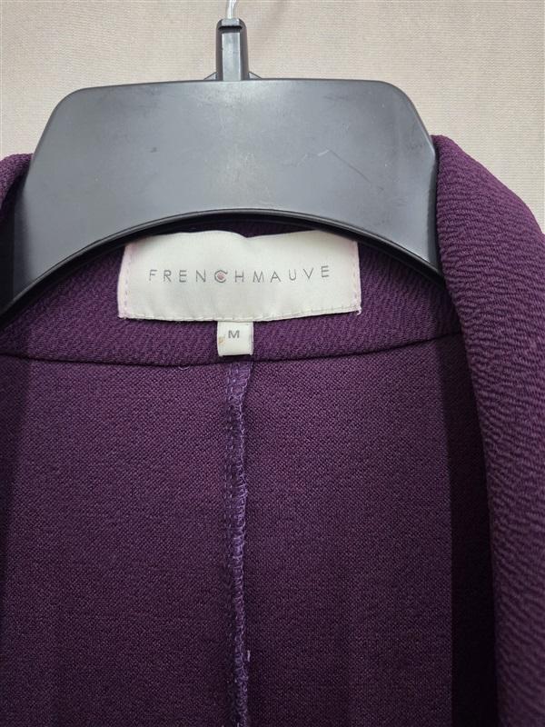 NWOT French Mauve M Melanie Knit Jacket Pickled Beet Purple 130737