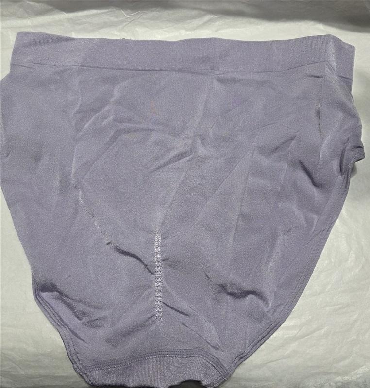 NWT Wacoal LG 3pr B Smooth Hi Cut Brief Panty 834175 Lavender 130756