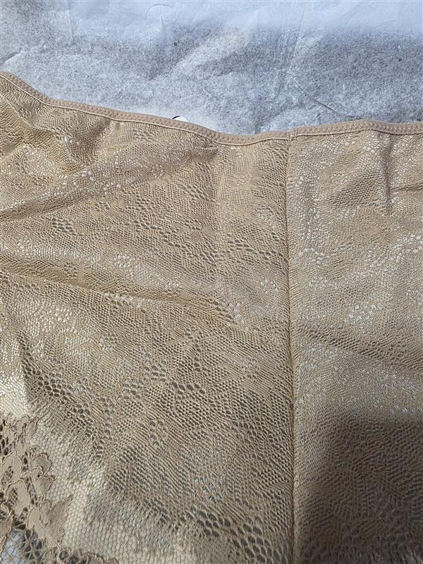 NWT Wacoal XL Basic Benefits Boyshort Panty 845290 Beige #130758