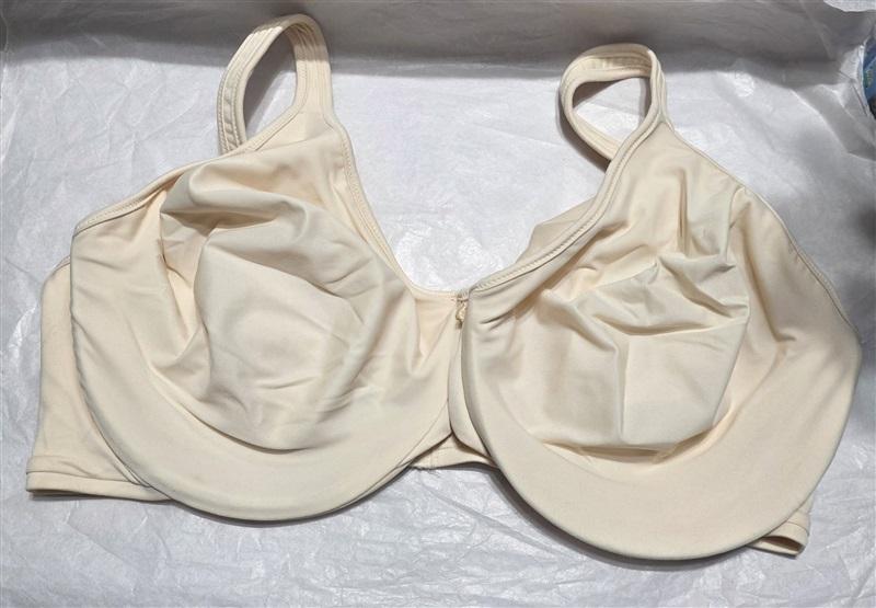 NWTD Bali 40DD Passion for Comfort Underwire Bra 3383 Ivory 130762