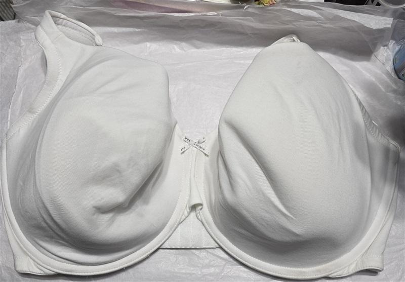 NWTD Lingerie Cacique 44H White T-Shirt Bra Lightly Padded 130764