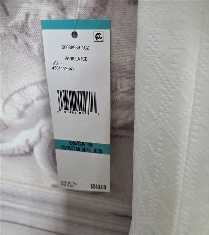 NWOT Le Suit 16 Vanilla Ice Sleeveless Tank Dress & Jacket 130765