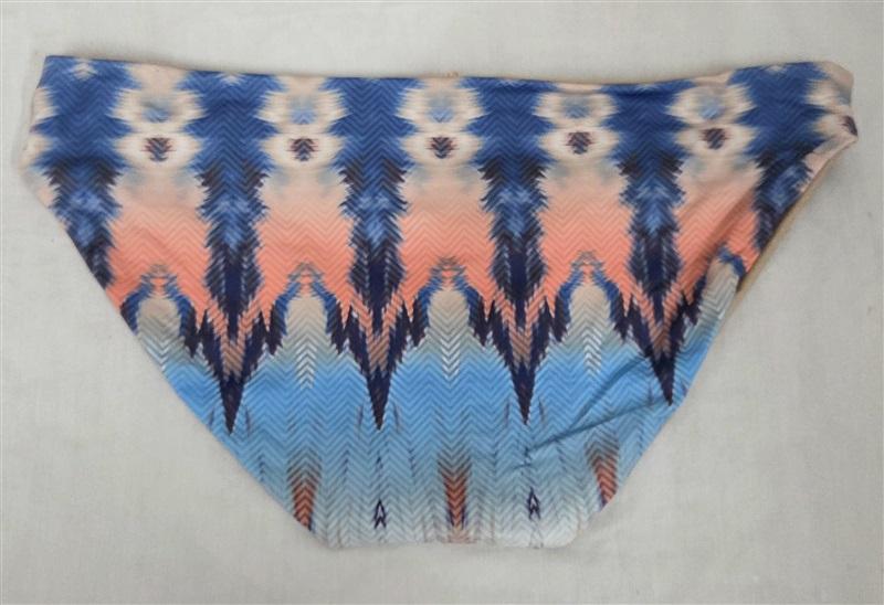 NWOT Water Glamour Skinny Jesse Bikini Bottom Festival Tie Dye Nude Swim 130793